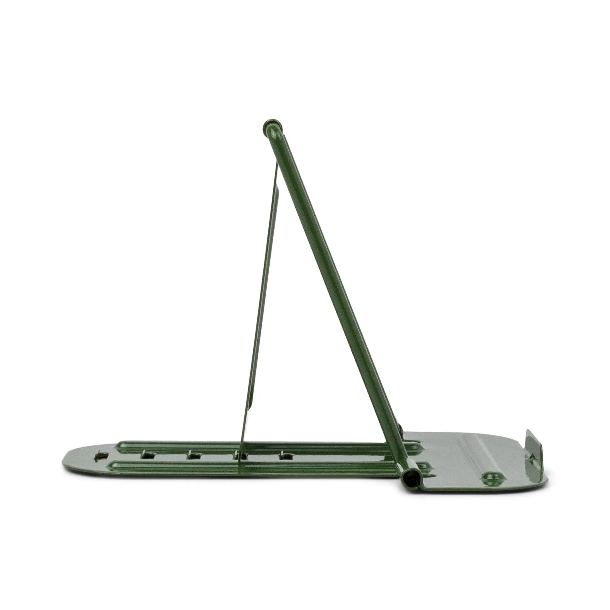 Support pliable téléphone pliable vert en métal pour Pocket Phone Stand