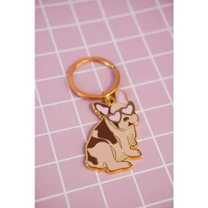 Porte Clé Bouledogue Français