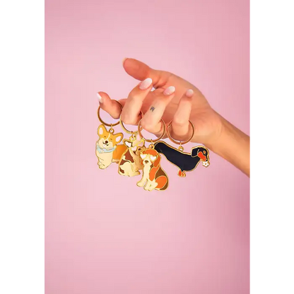 Porte Clé Teckel