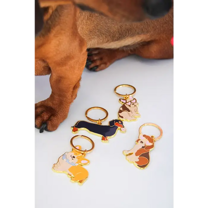 Porte Clé Teckel
