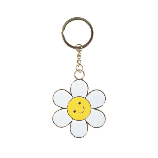 Porte-clés fleur