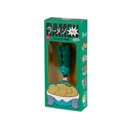 Porte-clés Ramen Choi Choi : figurine ramen teal et bleue par Chocchoi
