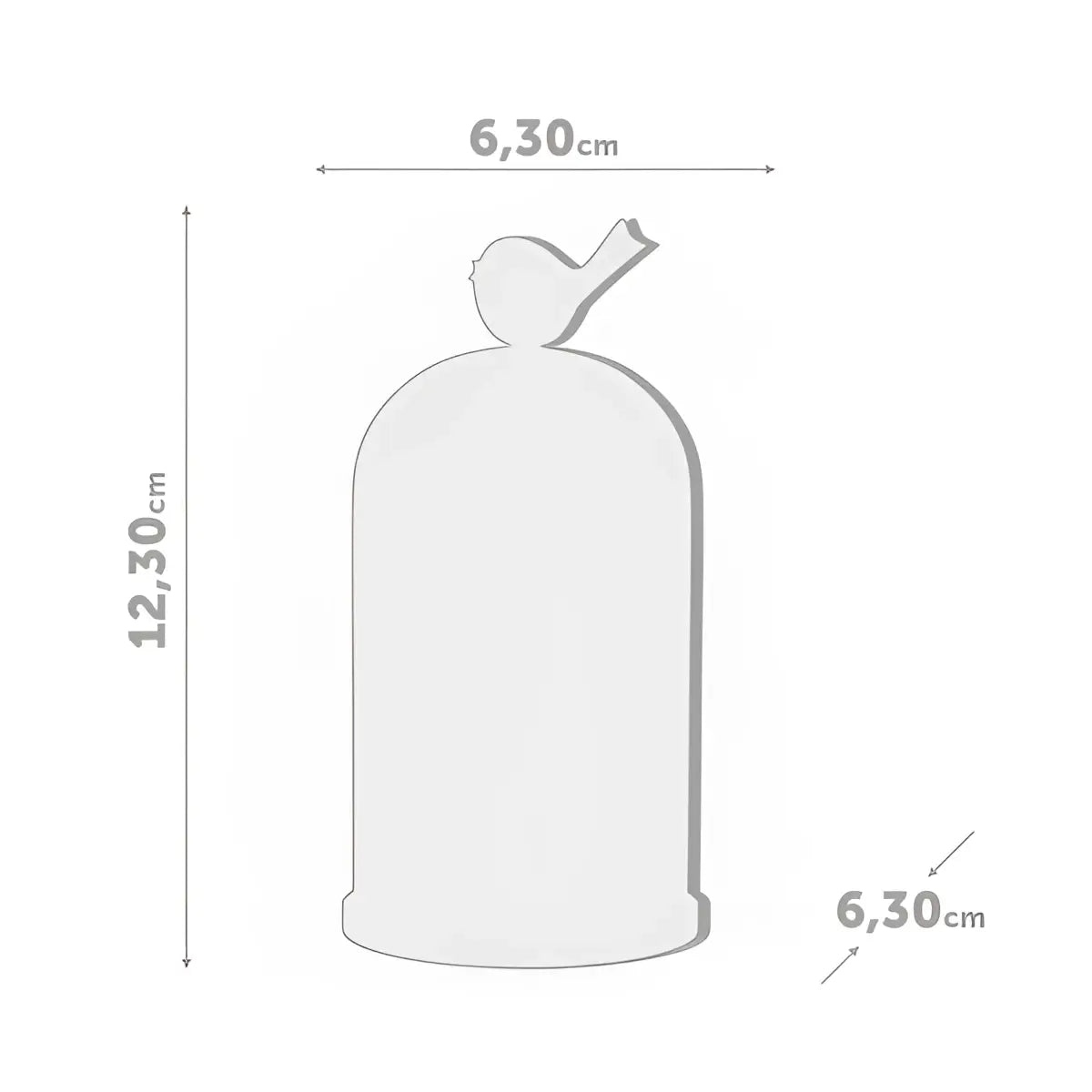 Vase porte cure-dents Birdies au design original oiseau minimaliste