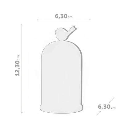 Vase porte cure-dents Birdies au design original oiseau minimaliste