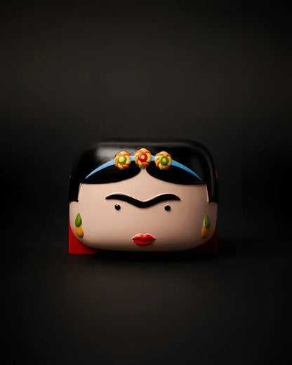 Porte-éponge Frida Kahlo revisité, dimension artistique et pratique