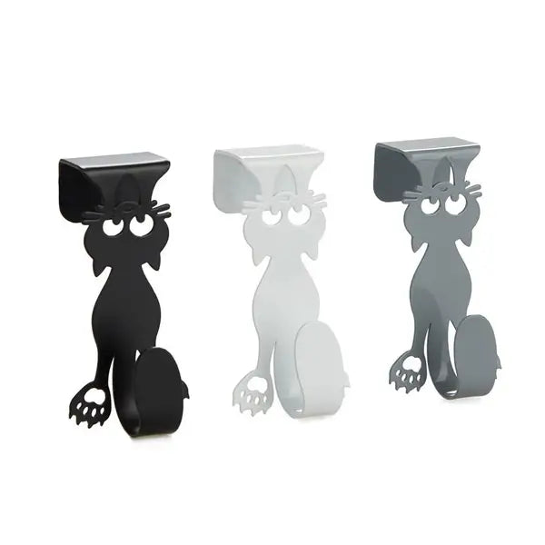 Porte-Torchon Tiroir Curious Cat X3 Métal