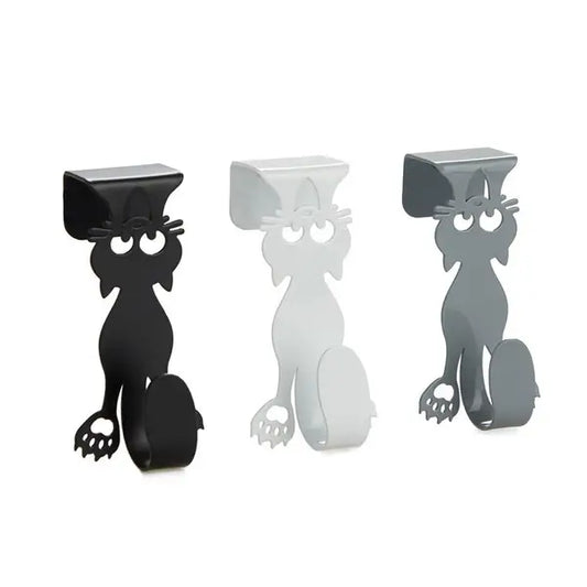 Porte-Torchon Tiroir Curious Cat X3 Métal