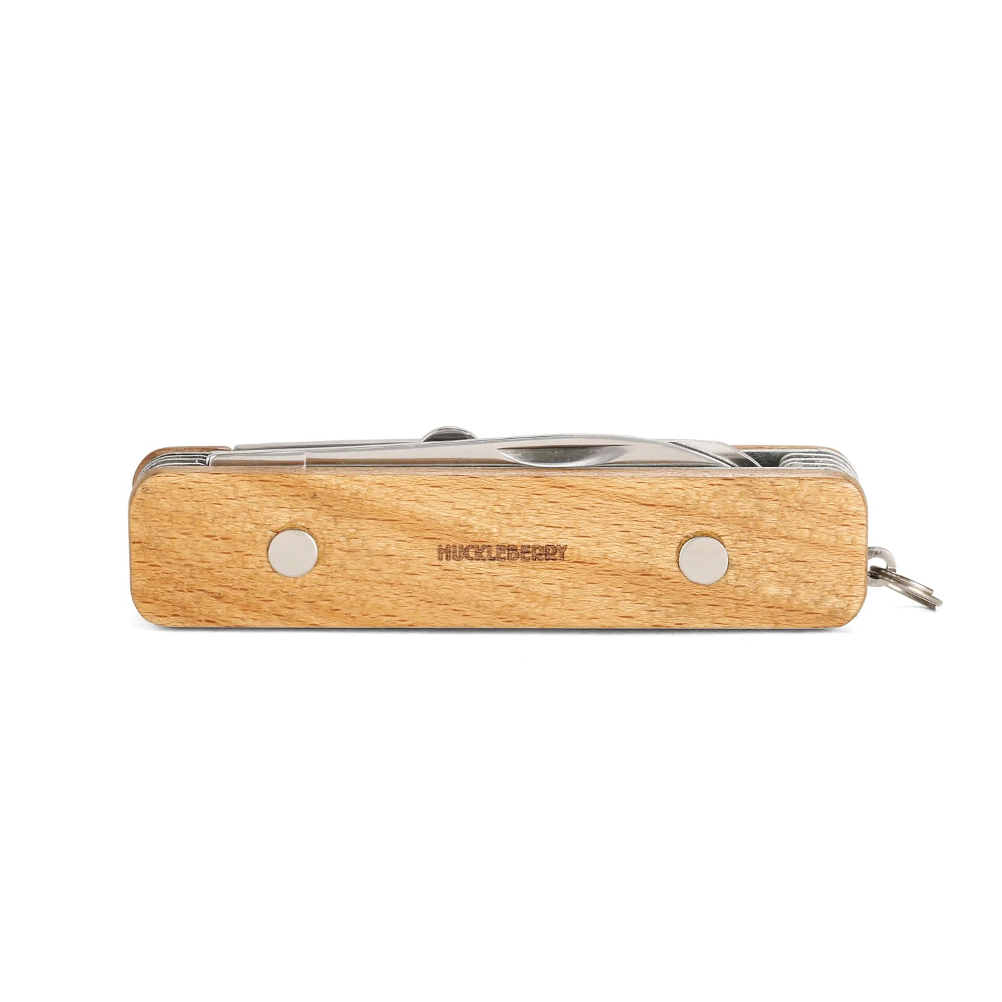 Mon Premier Couteau De Poche Huckleberry en bois de chêne clair pour jeunes aventuriers