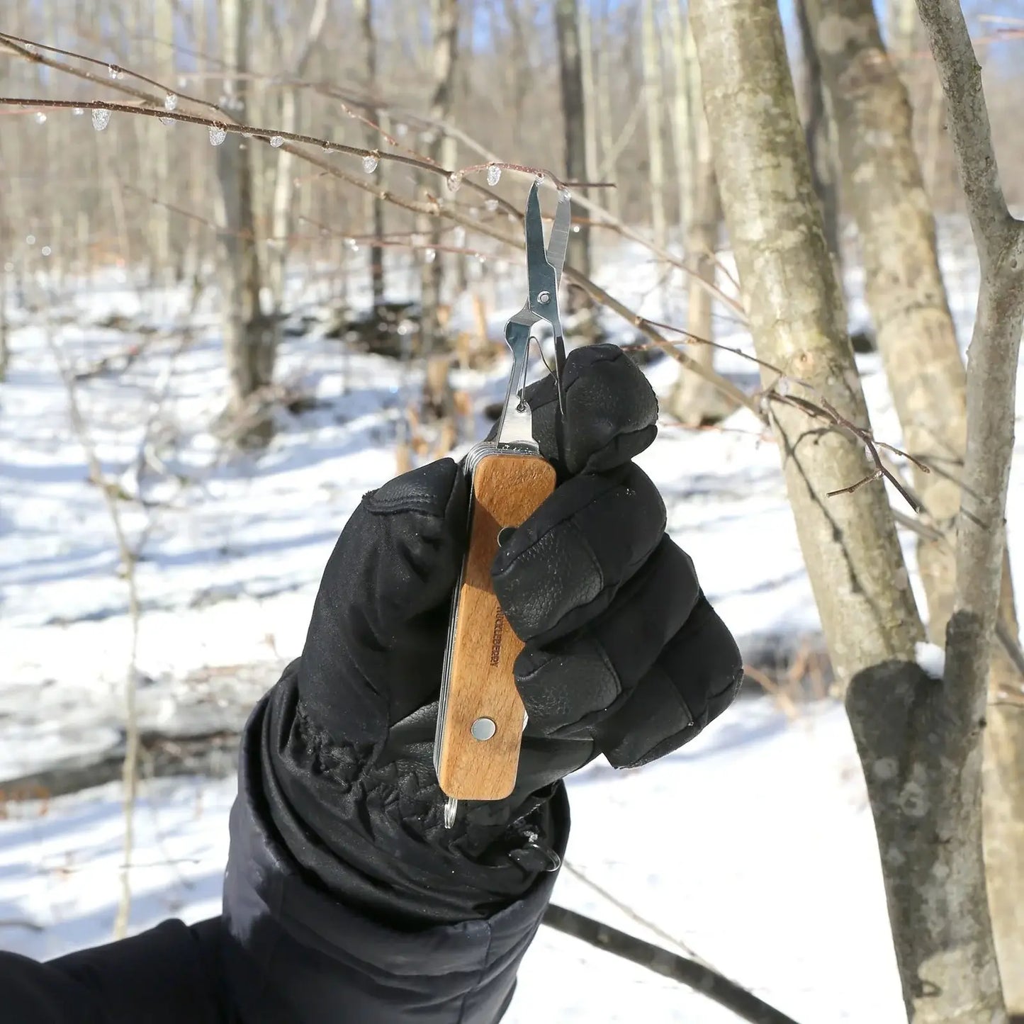 Couteau de poche Huckleberry pour jeunes aventuriers, multi-outil en matériaux durables