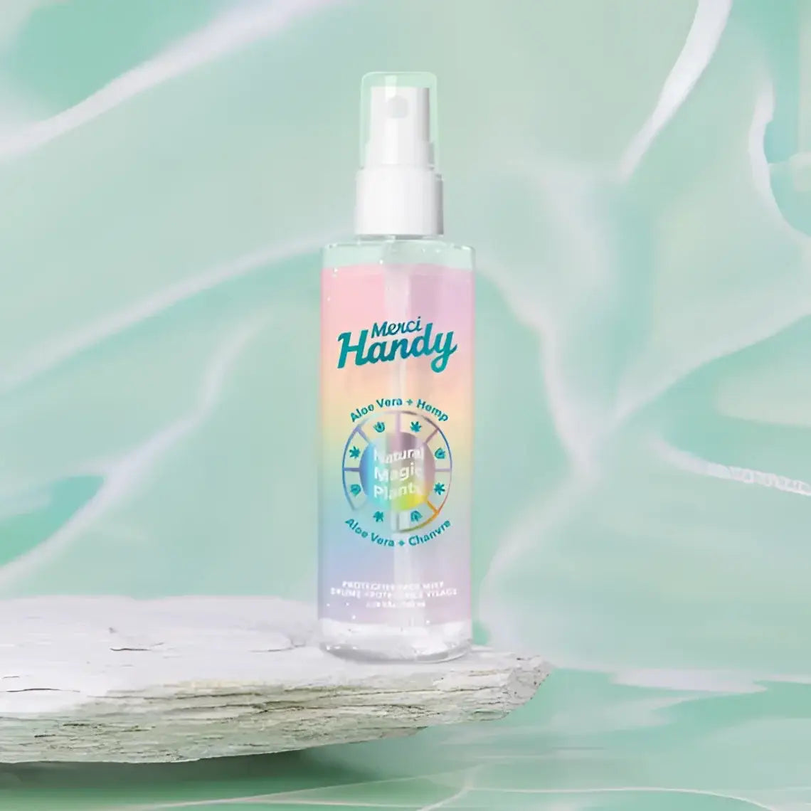 Brume légère Protective Face Mist merci handy, aloe vera et camomille
