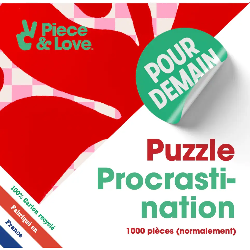 Puzzle Procrastination 100 Pièces