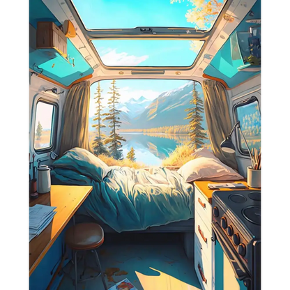 Puzzle Van Life 1000 Pièces