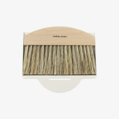 Ramasse miettes Clynk Nature Blanc crème, set plus responsable avec brosses naturelles