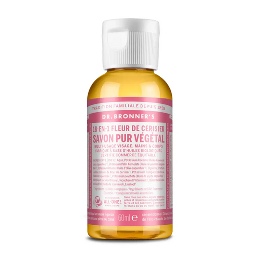 Savon liquide végétal 18-en-1 fleur de cerisier