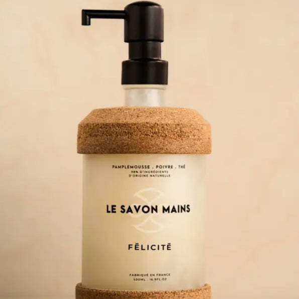 savon main liquide rechargeable - pamplemousse/poivre/thé 250mL