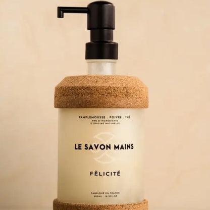 savon main liquide rechargeable - pamplemousse/poivre/thé 250mL
