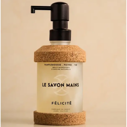 savon main liquide rechargeable - pamplemousse/poivre/thé 250mL