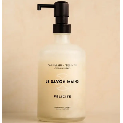 savon main liquide rechargeable - pamplemousse/poivre/thé 250mL