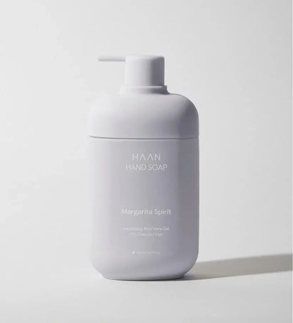 Savon aux probiotiques Margarita Spirit en flacon pompe blanc mat 350 ml