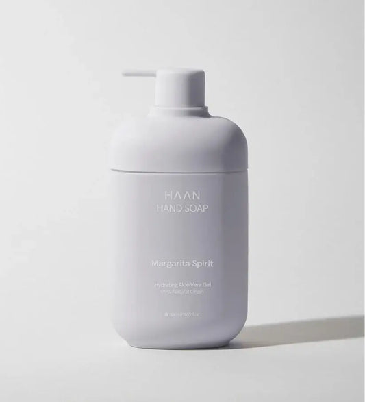 Savon aux probiotiques Margarita Spirit en flacon pompe blanc mat 350 ml