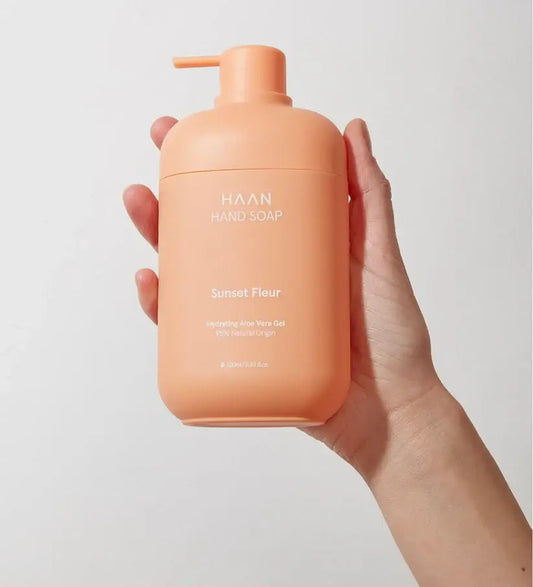 Savon mains aux probiotiques Sunset Fleur 350ml avec aloe vera hydratant