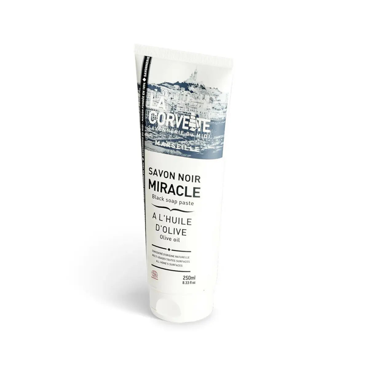 Tube de savon noir concentré à l’huile d’olive, produit écologique
