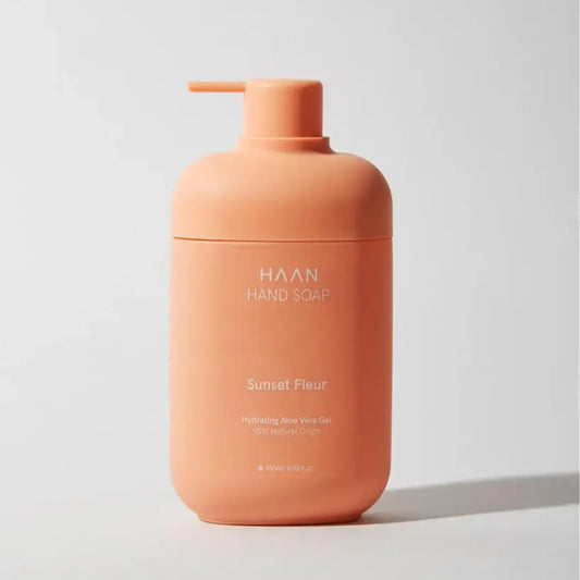 Savon pour les mains aux probiotiques rechargeable Sunset fleur 350 ml