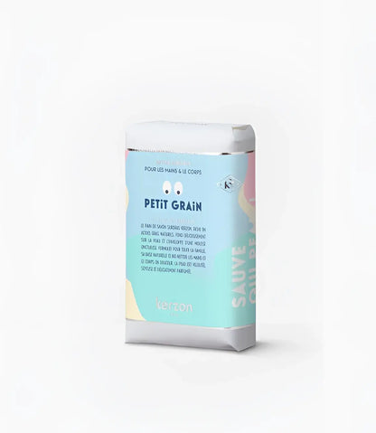 Savon solide surgras Petit Grain 100g, douce bio à la fleur d’oranger