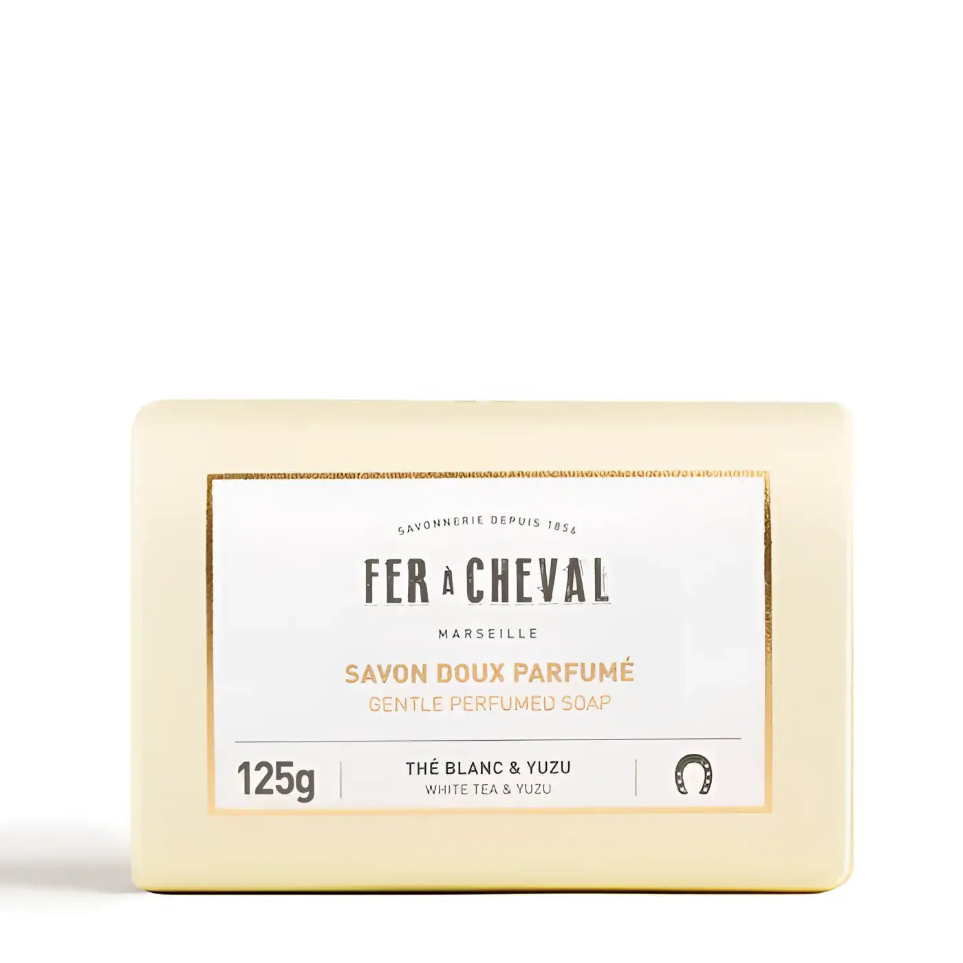 Savon solide mains thé blanc yuzu 125g aux vertus réparatrices