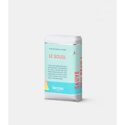 Savon solide mains et corps - le soleil 100g