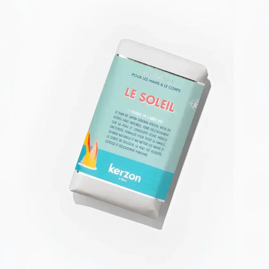 Savon solide mains et corps - le soleil 100g