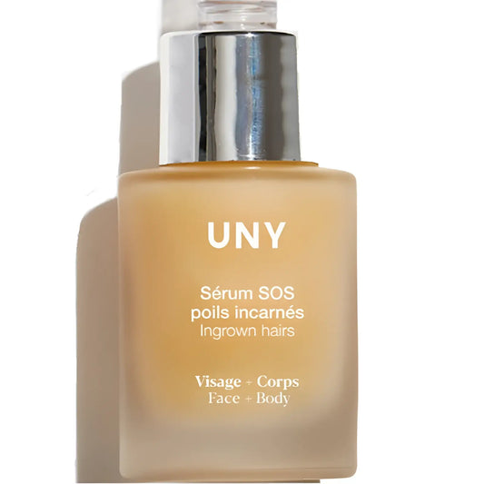 Sérum SOS Poils Incarnés Uny pour poils coincés, peau plus douce sur zones sensibles