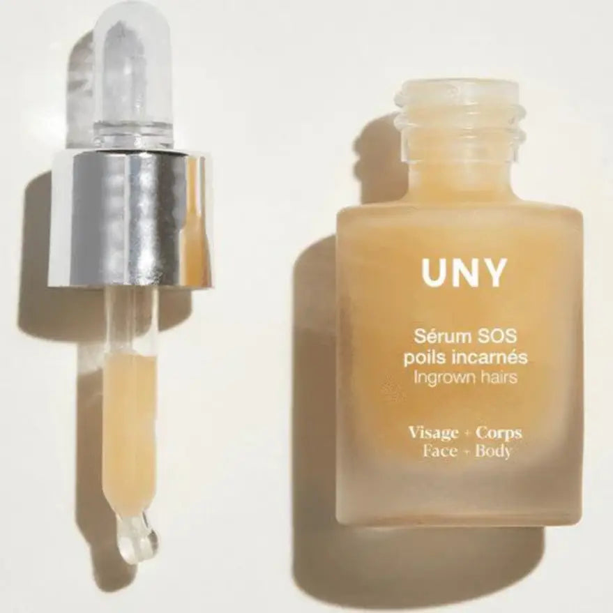 Sérum SOS Poils Incarnés Uny pour poils coincés et peau plus douce sur zones sensibles