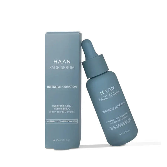 Bouteille de sérum visage HAAN pour peau normale à mixtes, hydratation intense