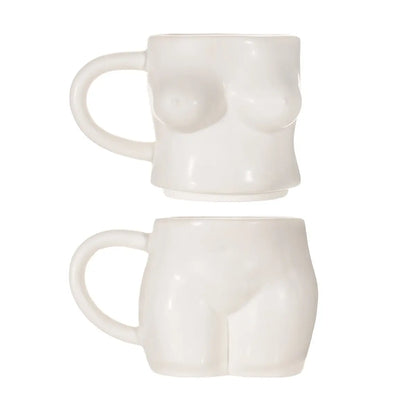 Set de tasses empilables Body aux formes féminines, idée cadeau fun