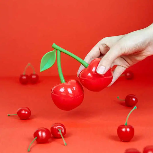 Set Sel & Poivre Cherry Rouge Plastique