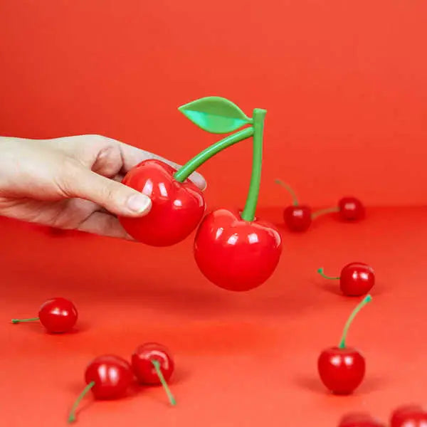 Set Sel & Poivre Cherry Rouge Plastique