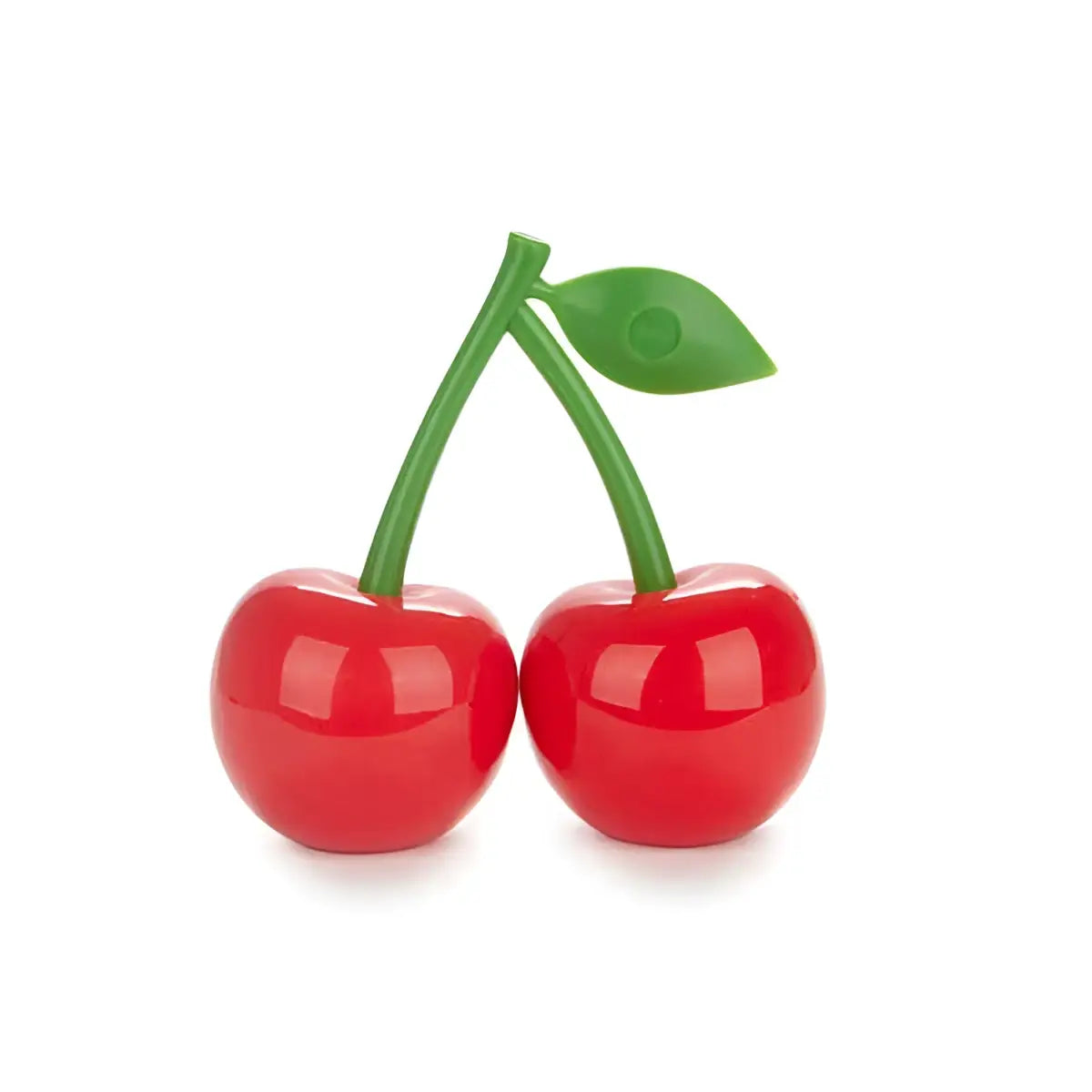 Set cerises rouges en plastique cherry rouge pour poivre