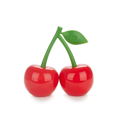 Set cerises rouges en plastique cherry rouge pour poivre