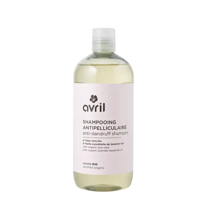 Shampoing anti-pelliculaire 500ml à l’aloe vera bio et huiles essentielles naturelles