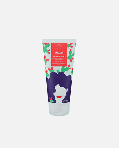 Tube vibrant de shampoing nourrissant à la figue de barbarie, texture crémeuse