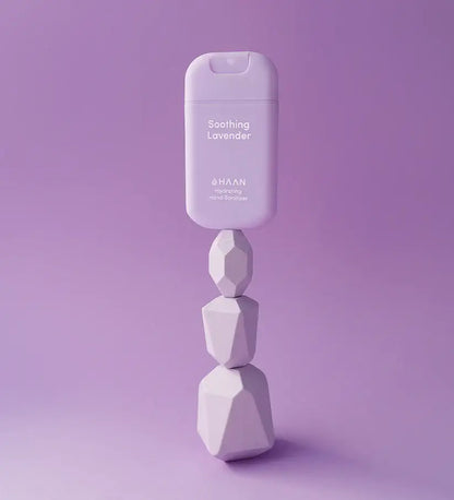 Spray mains lavande apaisante en parfum naturel violet