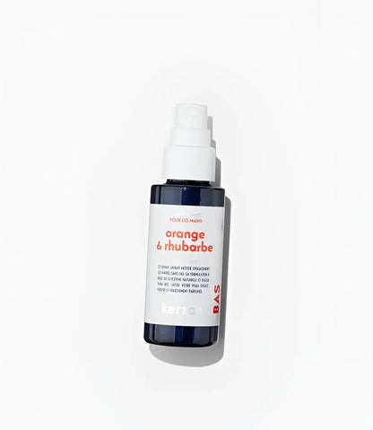 Spray Lavant Orange Rhubarbe 50ml Kertol, formule respectueuse