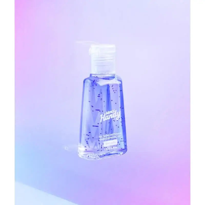 Gel Namaste 30ml : flacon transparent bleu avec pompe blanche Moms Handy