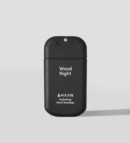 Flacon spray nettoyant mains 30ml Wood Night pour routine quotidienne