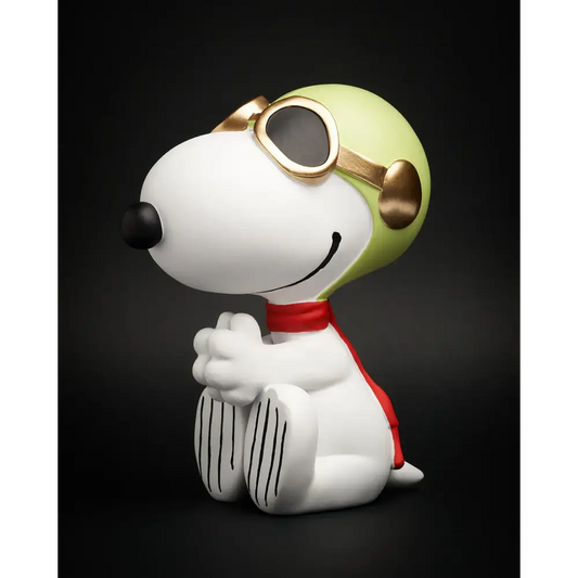 Statue Snoopy Aviateur 25 Cm