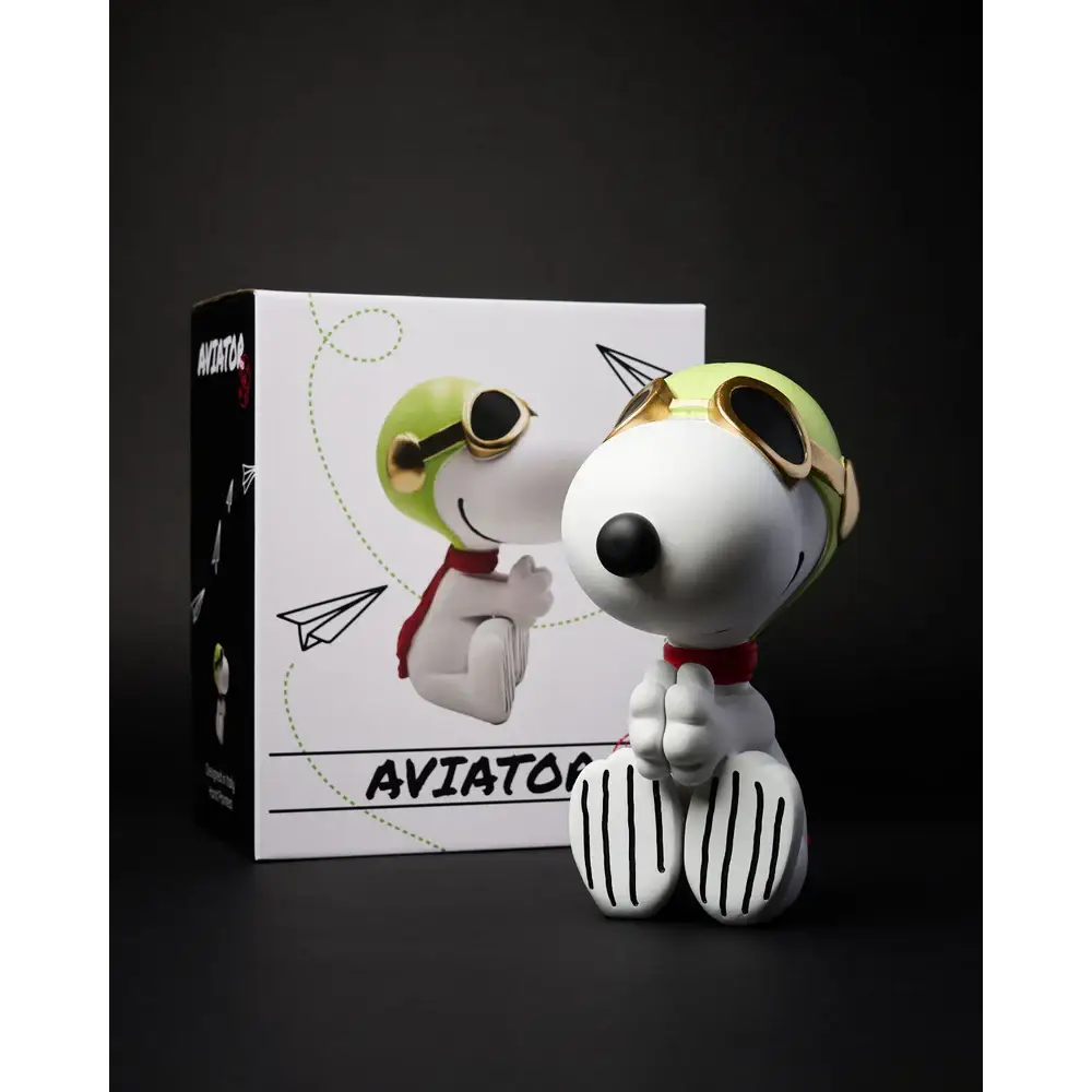 Statue Snoopy Aviateur 25 Cm