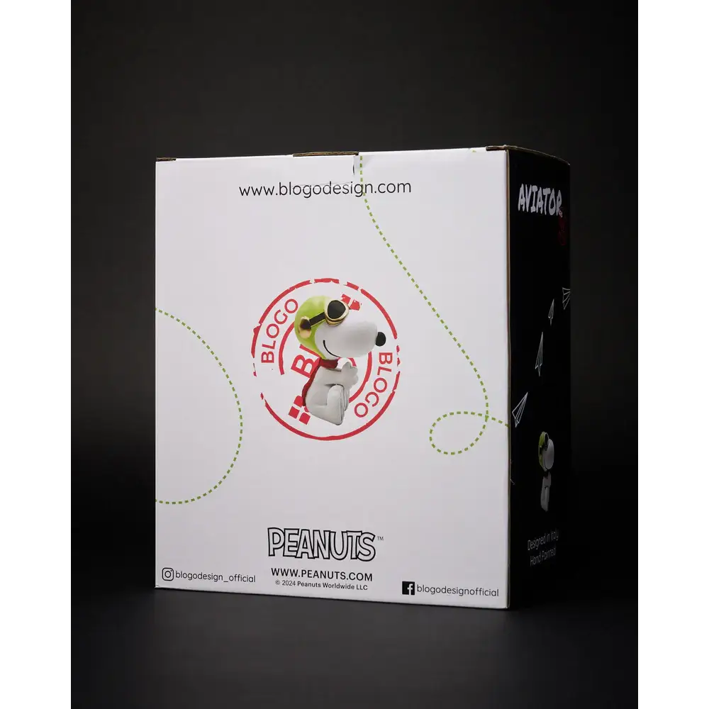 Statue Snoopy Aviateur 25 Cm