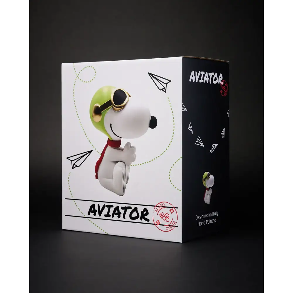 Statue Snoopy Aviateur 25 Cm