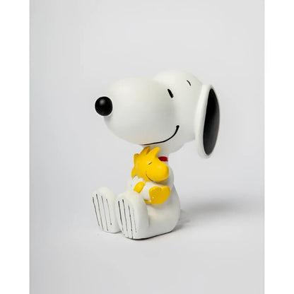 Statue Snoopy 12 cm avec Woodstock, symbole d’amitié et touche d’humour
